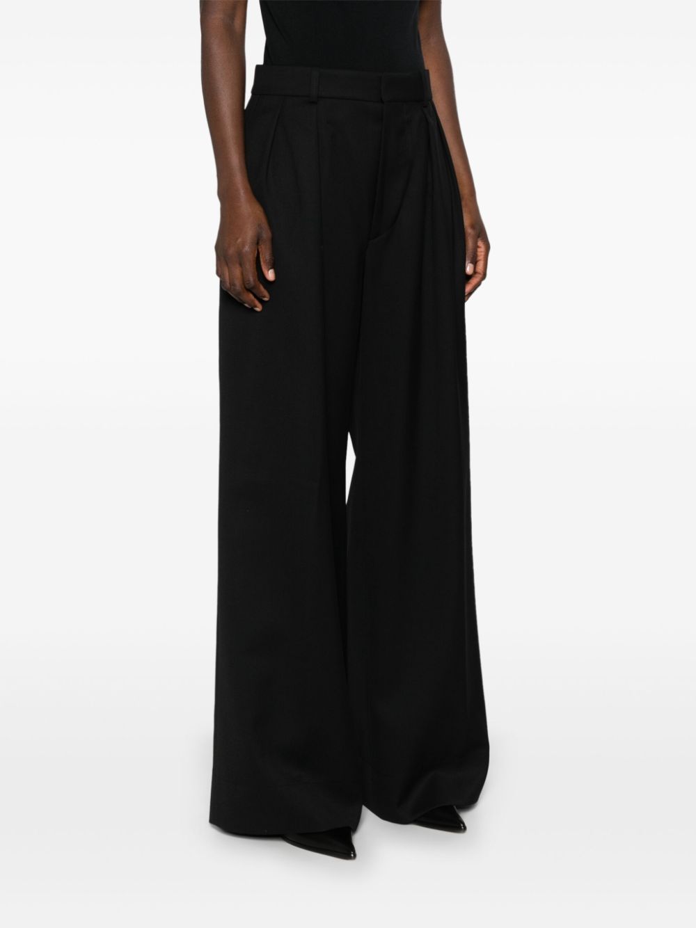 Wardrobe.nyc Wide-leg Casual Pants