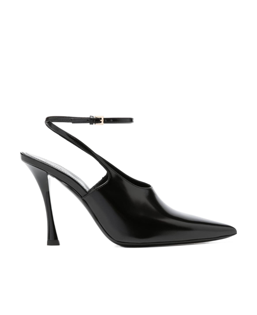 Givenchy Sleek Slingback Pumps With Pointed Design In Black