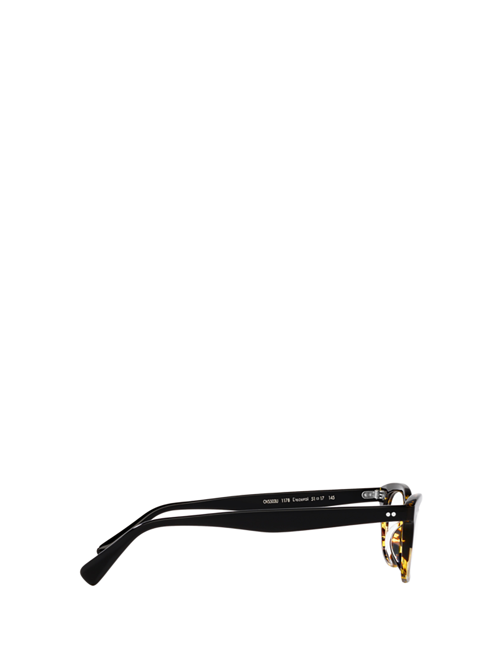Oliver Peoples Dezerai Rectangle-frame Glasses In Black