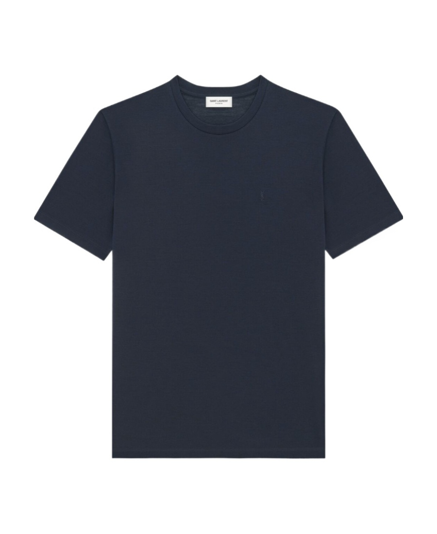 SAINT LAURENT SAINT LAURENT CREWNECK SHORT-SLEEVED T-SHIRT