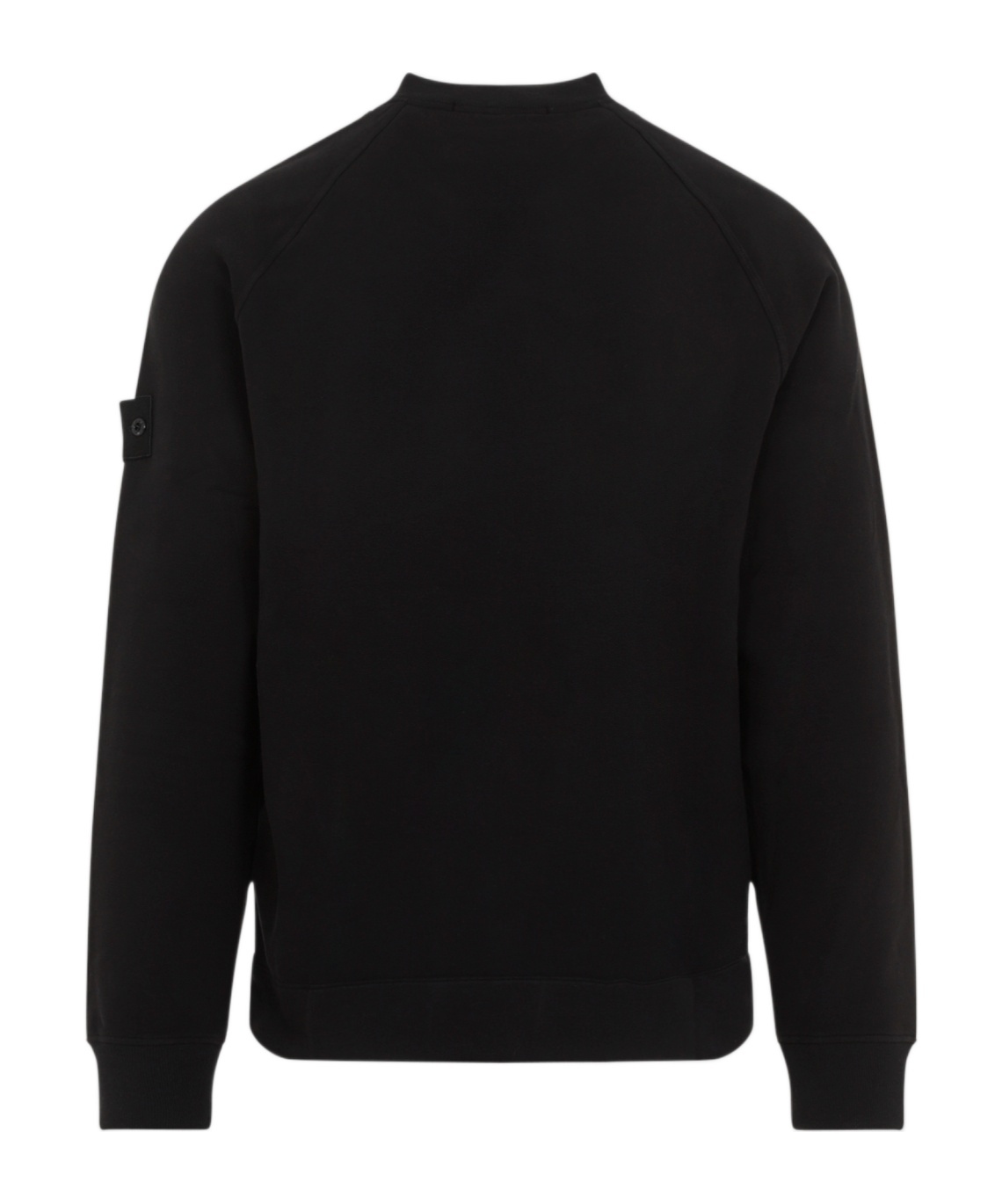 Shop Stone Island Compass-badge Sweatshirt In Black