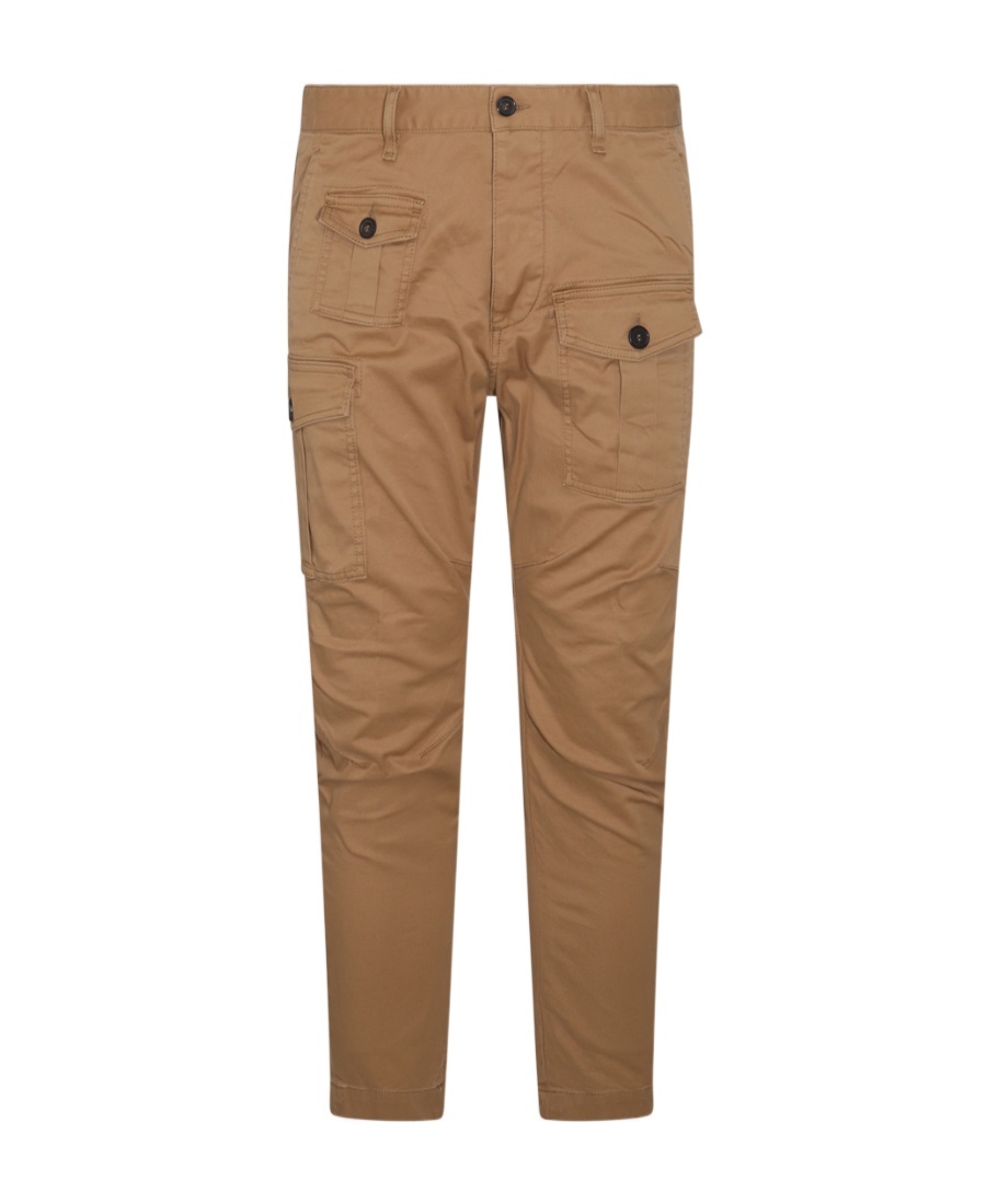 DSQUARED2 DSQUARED2 LOGO PLAQUE CARGO PANTS