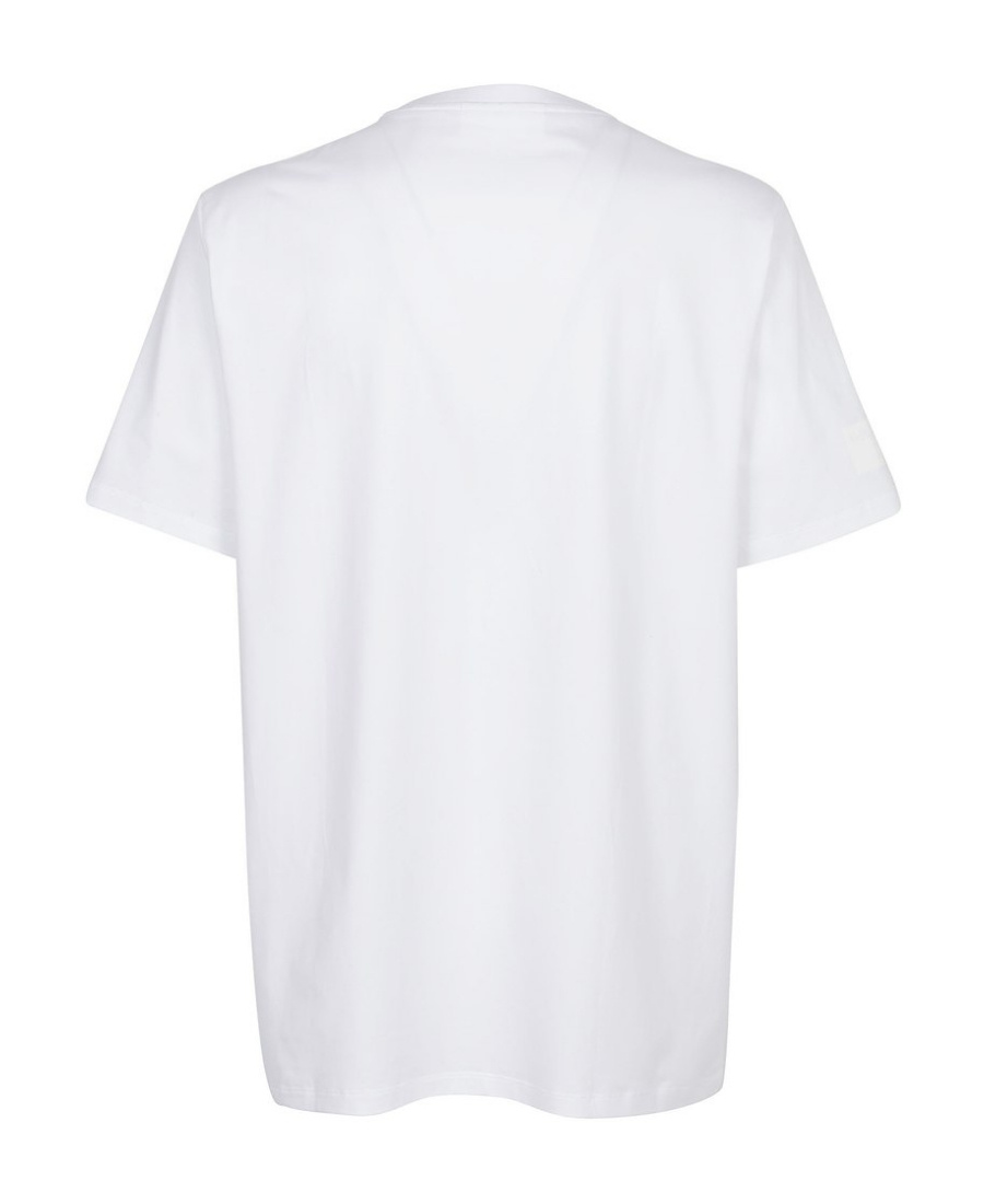 Neil Barrett T-shirt With Round Neck And Short Sleeves In Gray