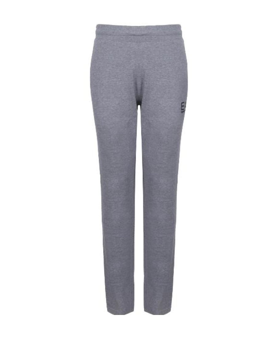 Ea7 Logo Details Sweatpants In Gray