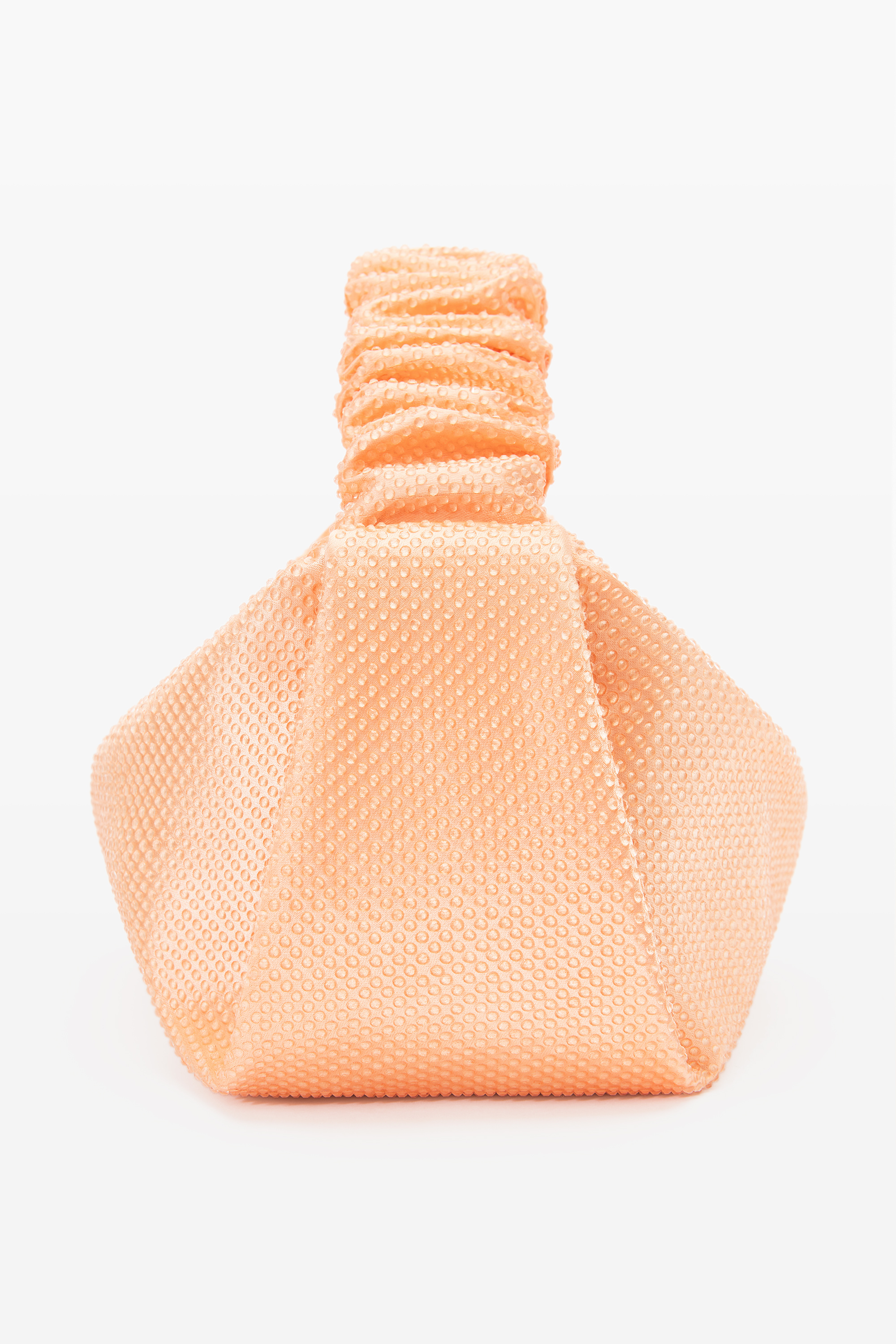 Alexander Wang Scrunchie Crystal-embellished Mini Bag In Pink