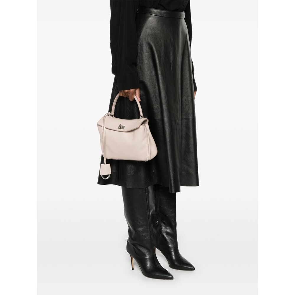 Balenciaga Rodeo Top Handle Mini Tote Bag In Neutral