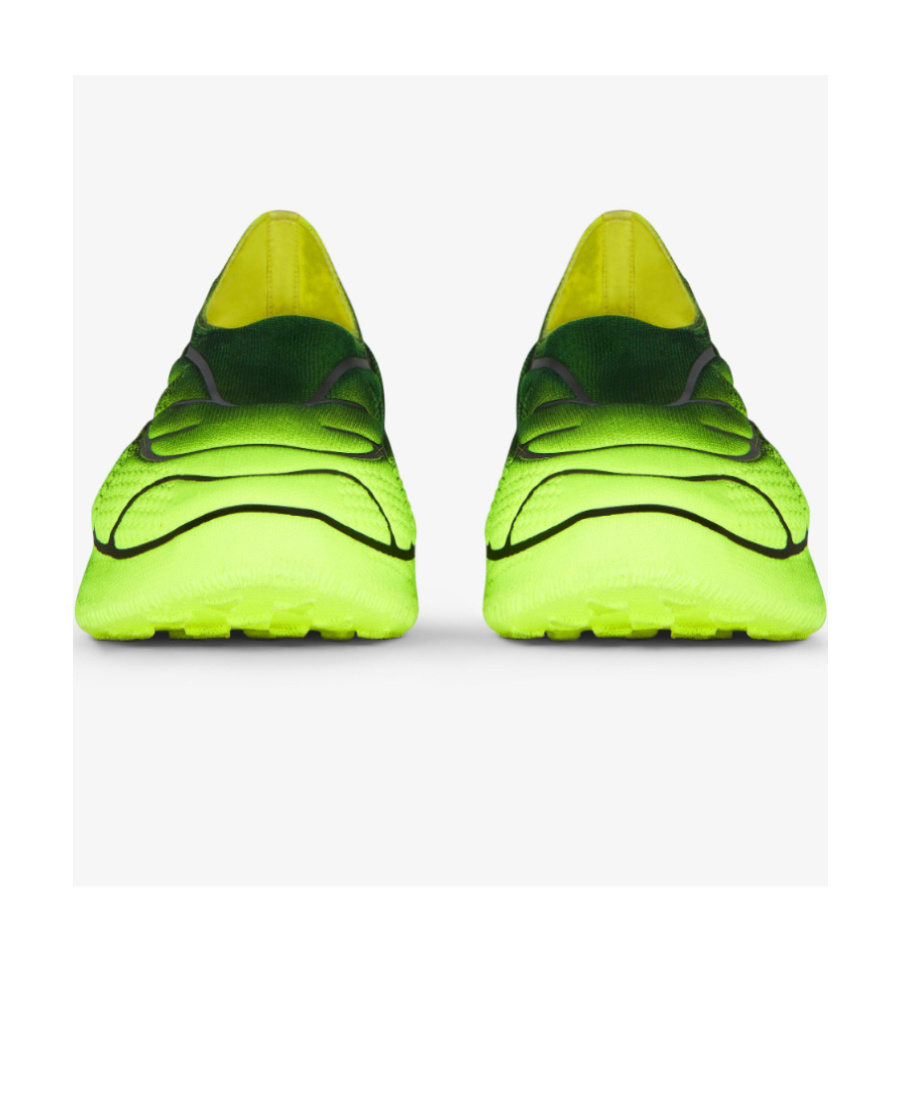 Givenchy Chunky Sole Slip-on Mesh Sneakers In Green