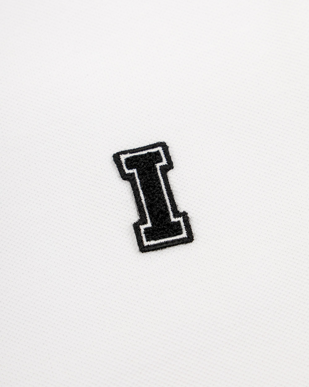 Iceberg Logo Polo Shirt In White