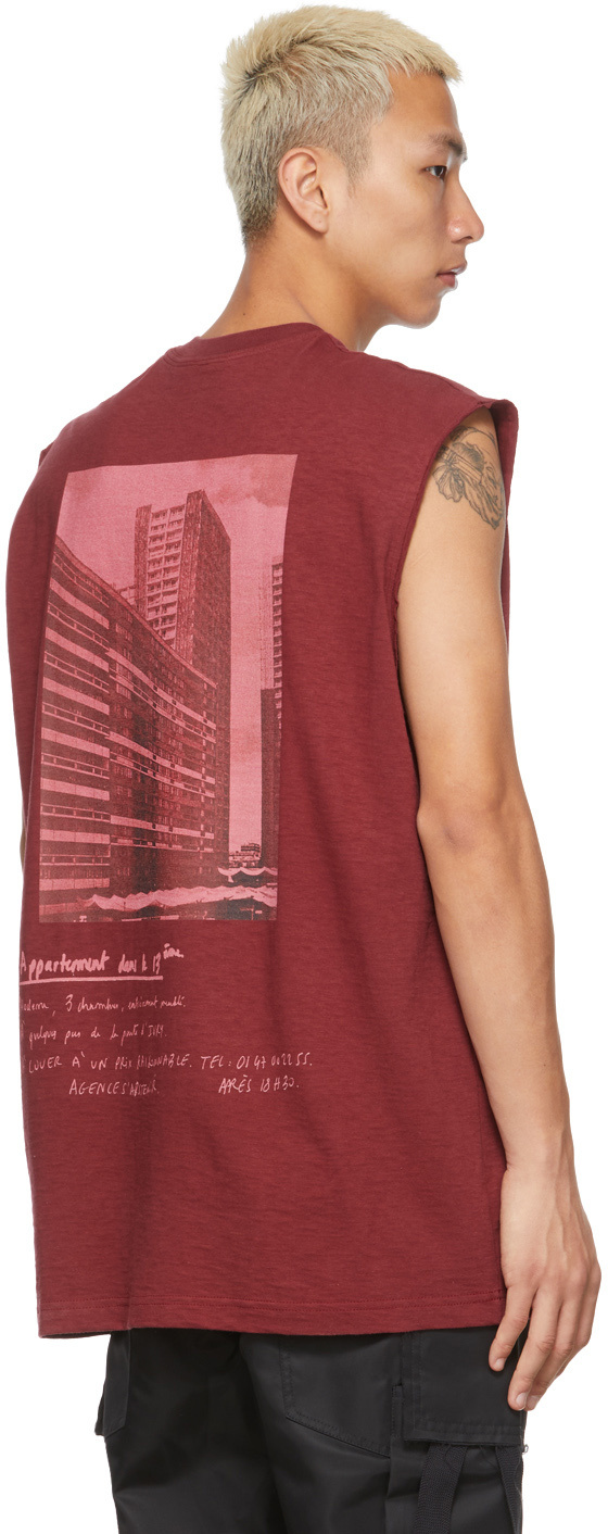SONG FOR THE MUTE SLEEVELESS ROUND COLLAR VEST 