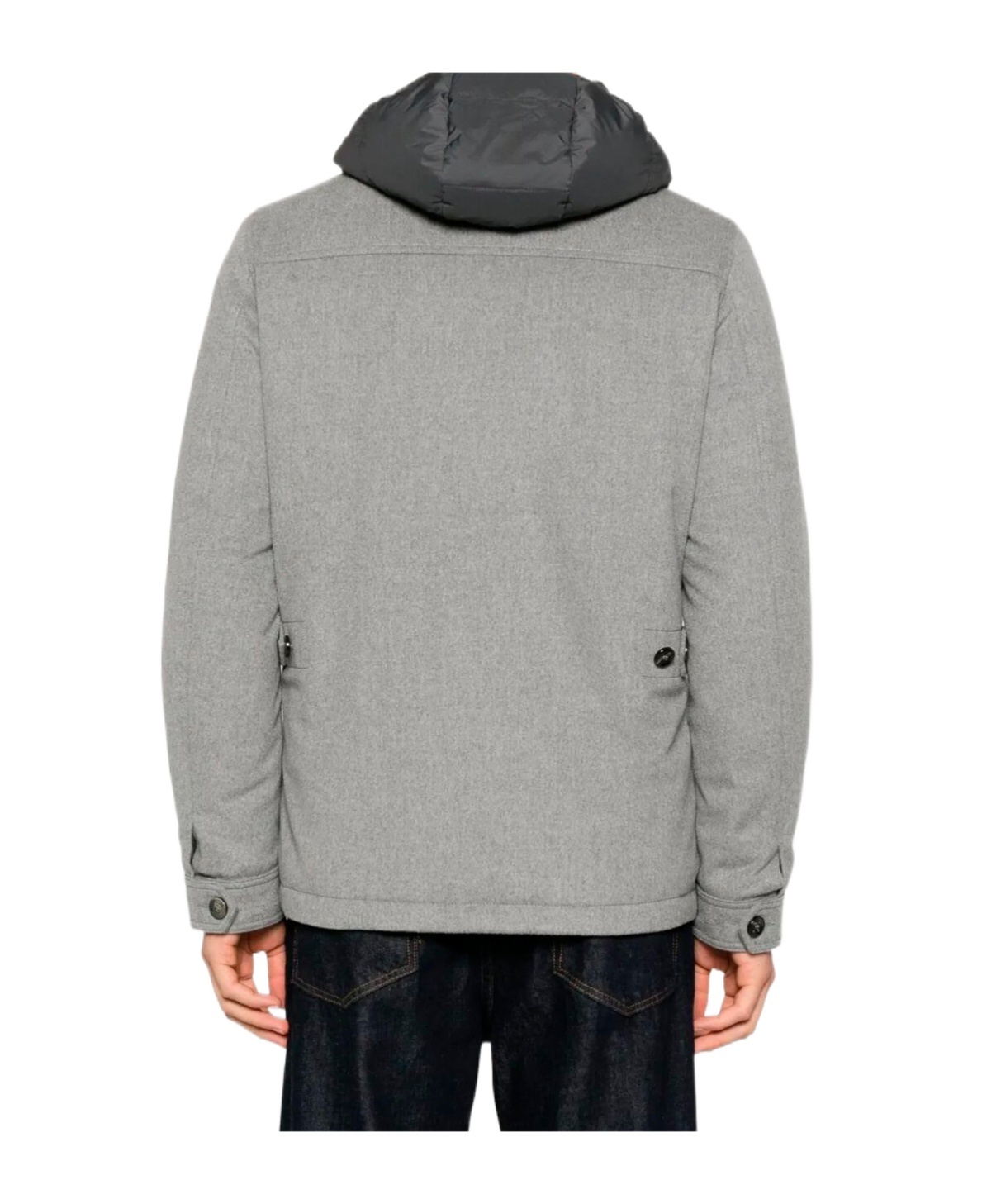 Moorer Monti Hooded Jacket In Multi