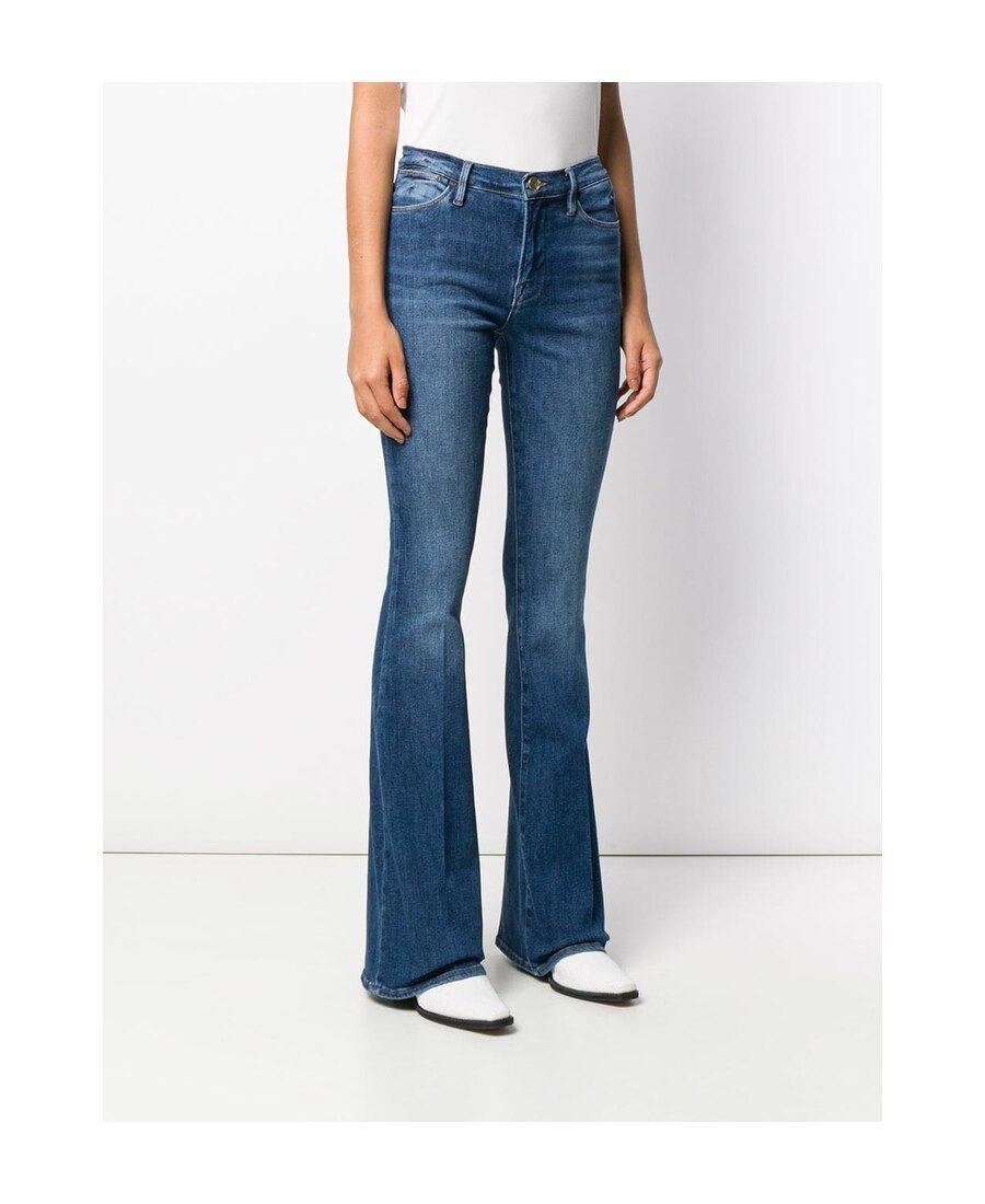FRAME SLIM-FIT FLARED JEANS 