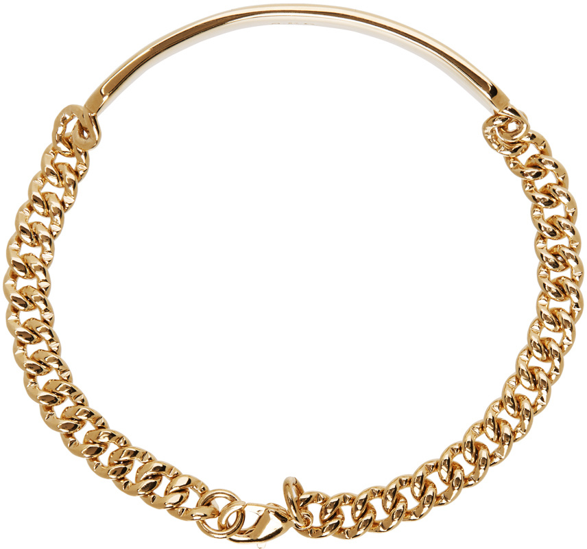 Apc Gold Darwin Bracelet In Yellow