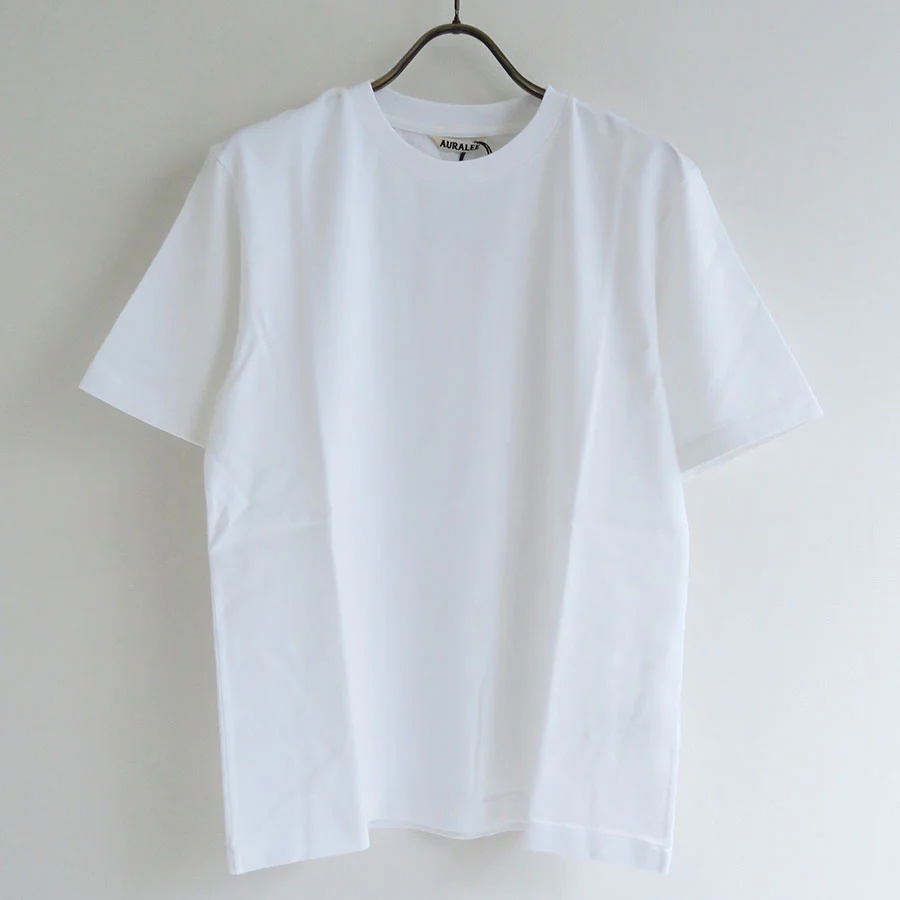 Auralee Short-sleeved T-shirt In White