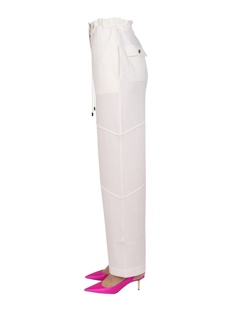 Tom Ford Elastic Jogging Pants In White