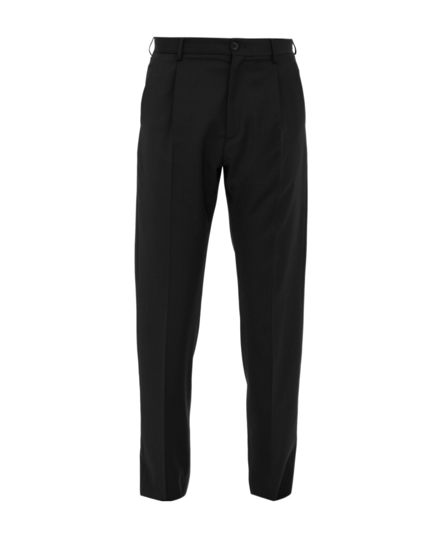 Tonello Pleated Trousers In Black