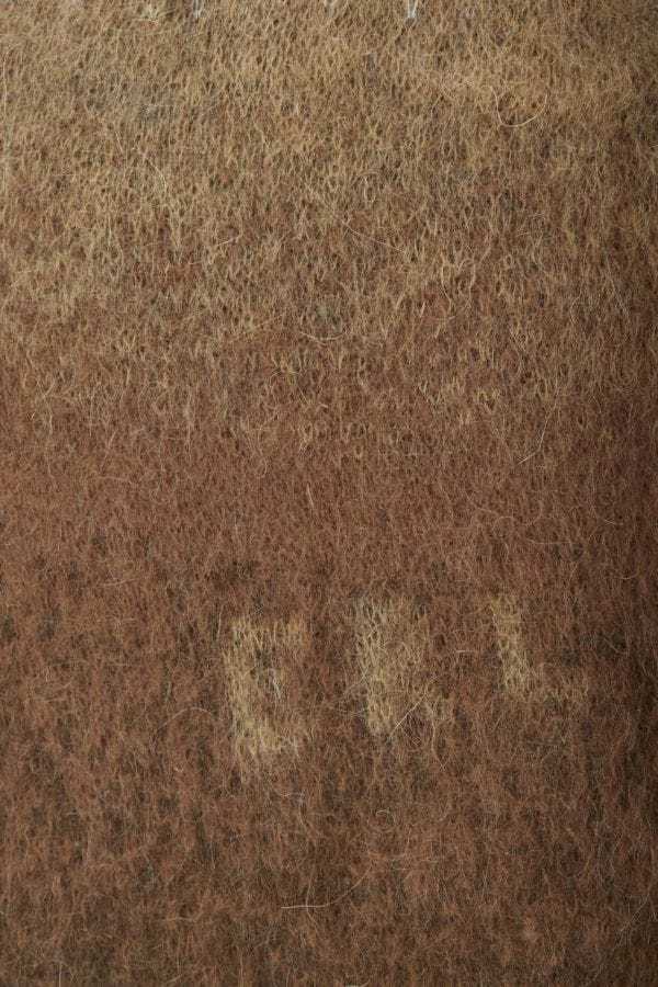 Erl Gradient Mohair Blend Knit With Relaxed Silhouette In Nude