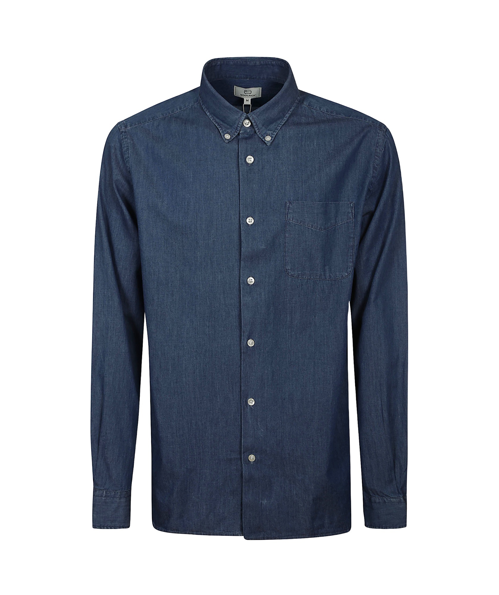 Woolrich Camisa - Lavado Claro In Blue