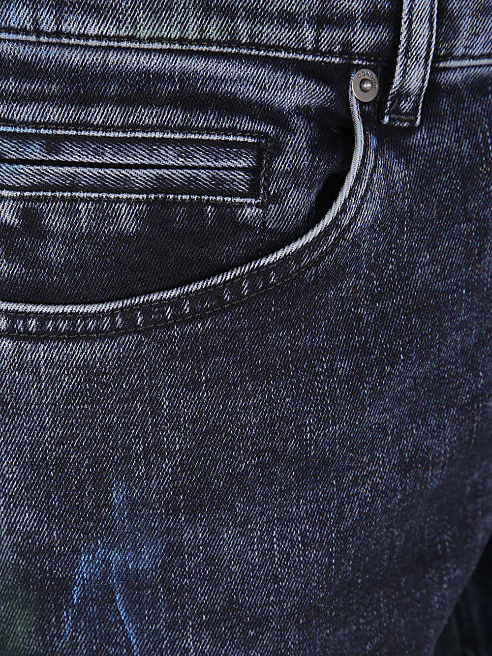 Dondup Stretch Denim Trousers George Jeans In Gray