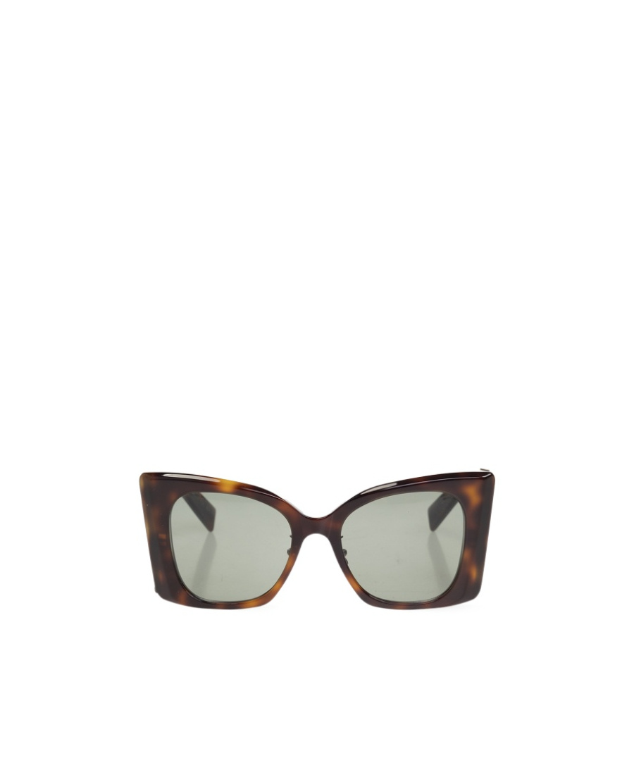 Saint Laurent Cat Eye-frame Sunglasses In Gray