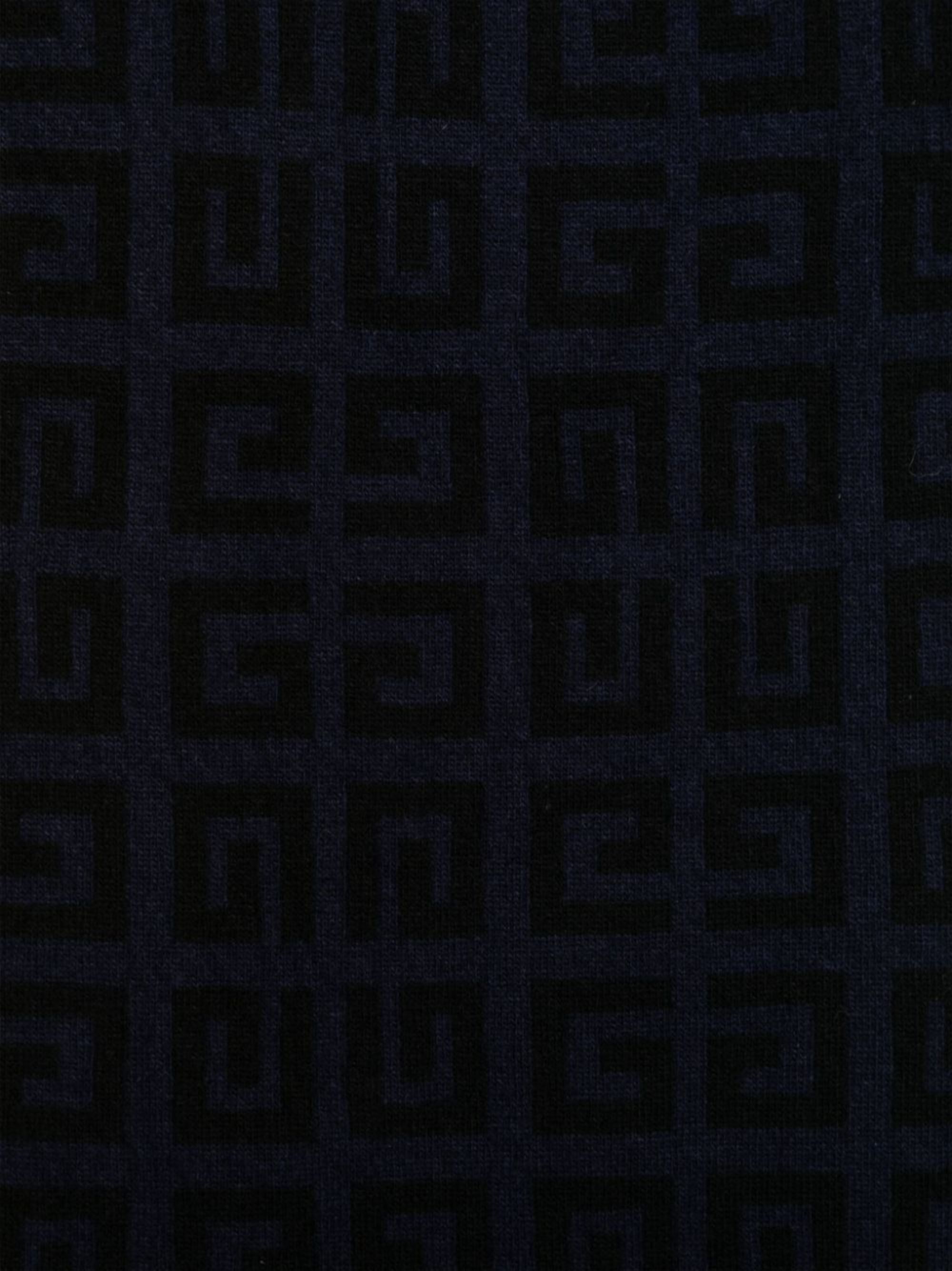 Givenchy Double Face Scarf Accessories In Black