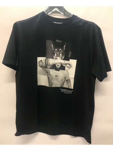 Neil Barrett Pattern Printed T-shirt In Black