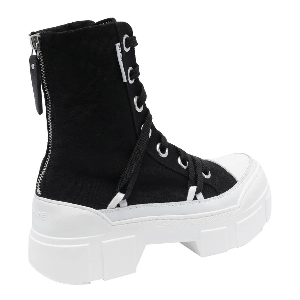 Vic Matie Round Toe High Top Casual Shoes In Black
