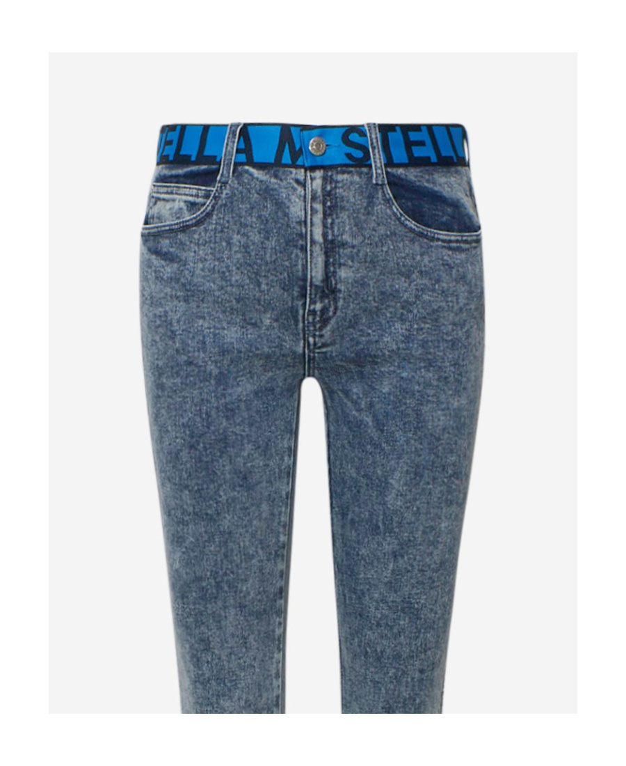 Stella Mccartney Stella Mc Cartney Blue Skinny Jeans In Blue