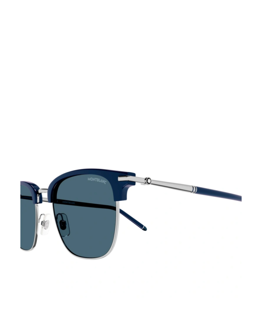Montblanc Eyewear Square Frame Sunglasses In Gray