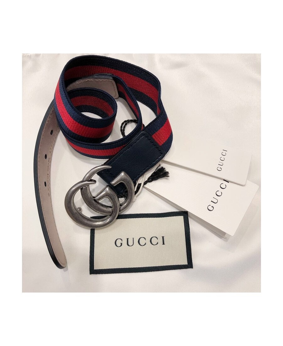 GUCCI CHILDREN'S ELASTIC WEB BELT