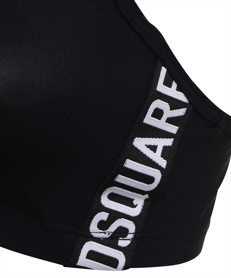 Dsquared2 Logo Bra In Black