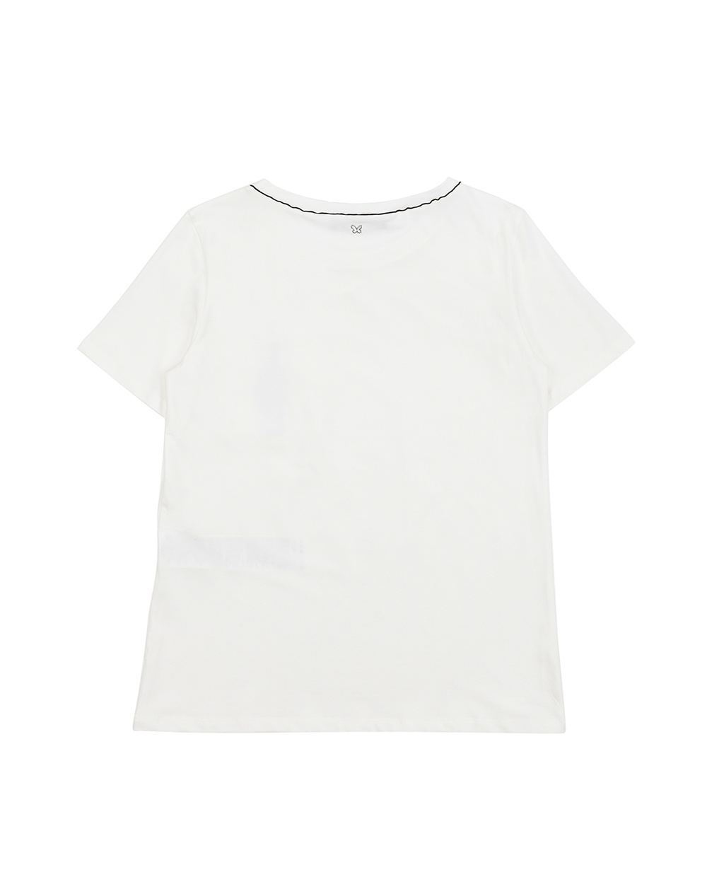 Weekend Max Mara T-shirt With Round Neck And Short Sleeves In White