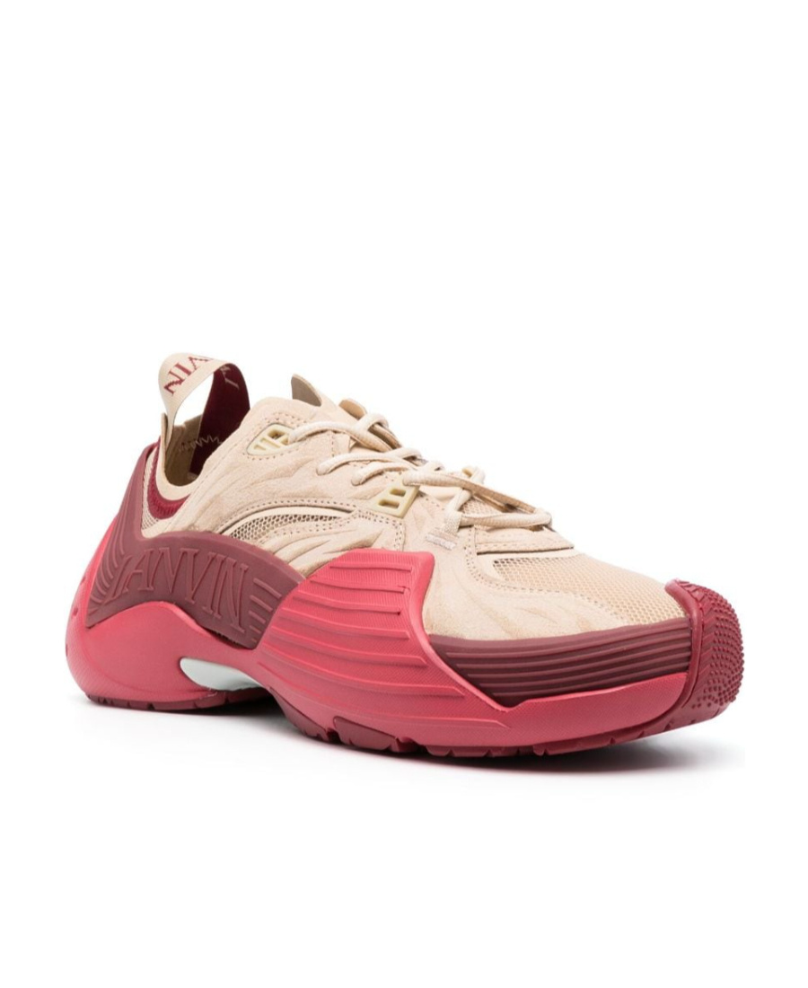 Lanvin Flash-x Low-top Sneakers In Red