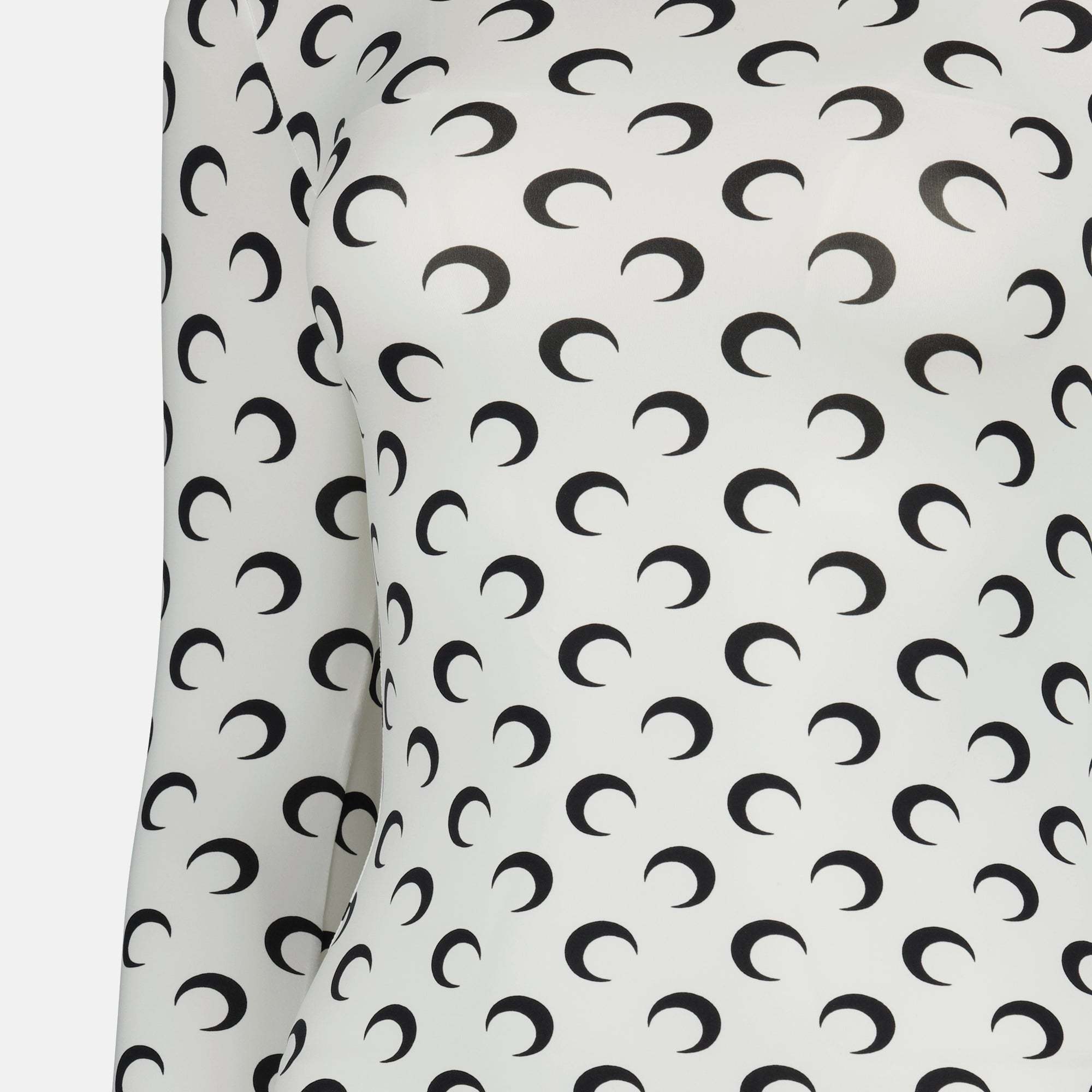 Marine Serre Second Skin Moon-print Top In Multi