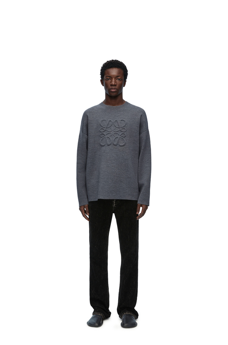 LOEWE ANAGRAM SWEATER IN WOOL