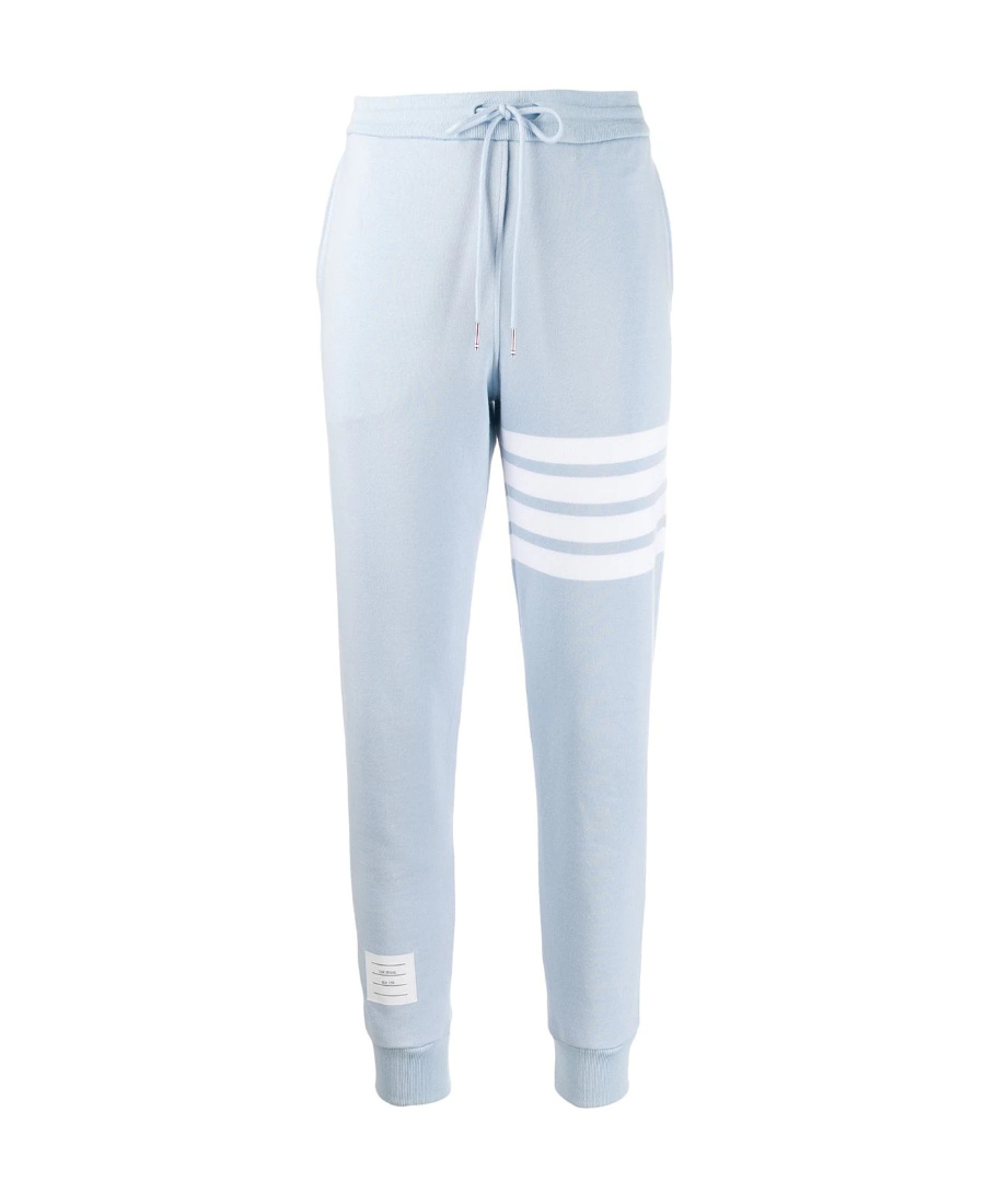 Thom Browne 4-bar Stripe Track Pants In White