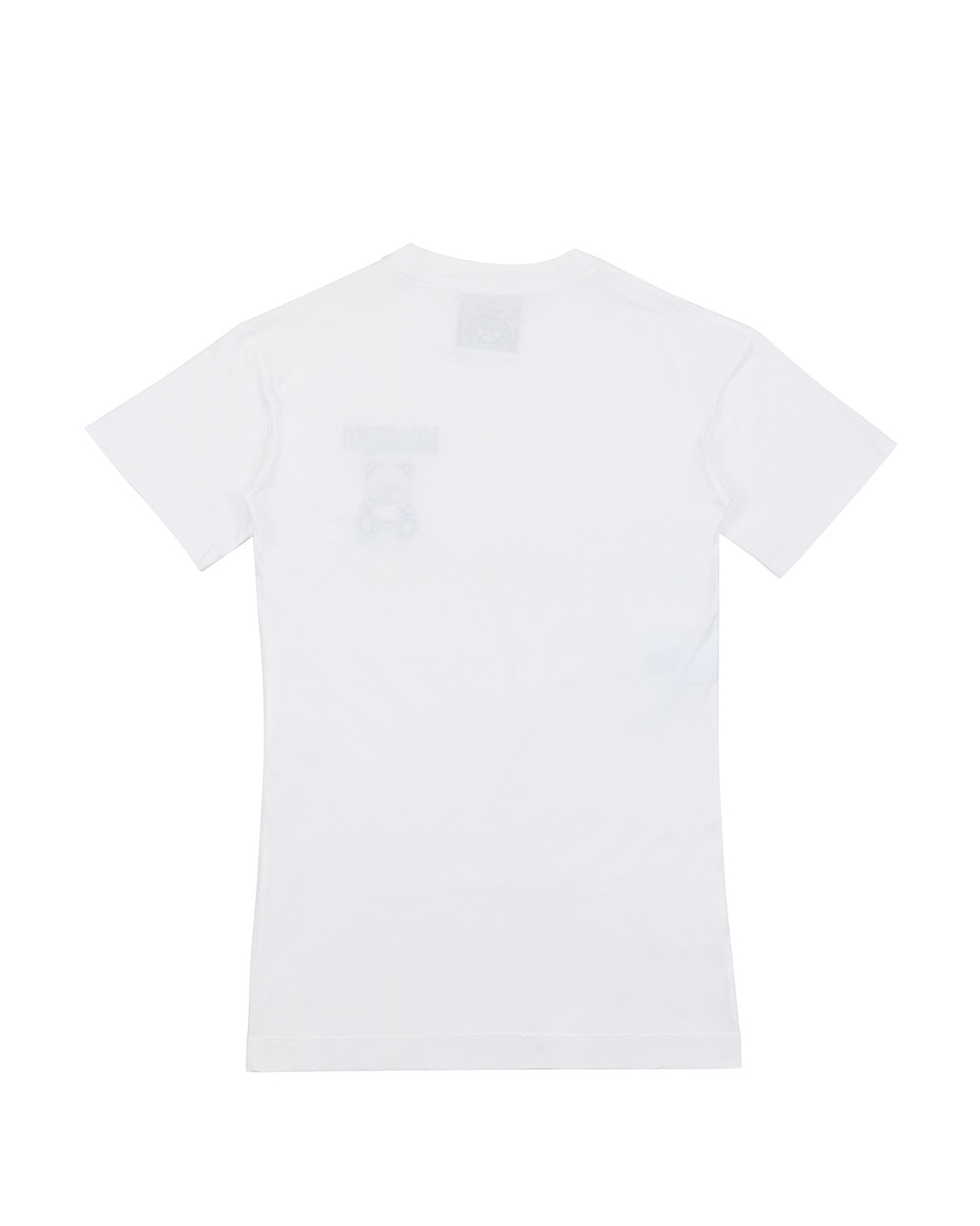 Moschino Teddy Bear Beaded T-shirt Dress In White