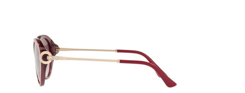 Bvlgari Logo Sunglasses In Red