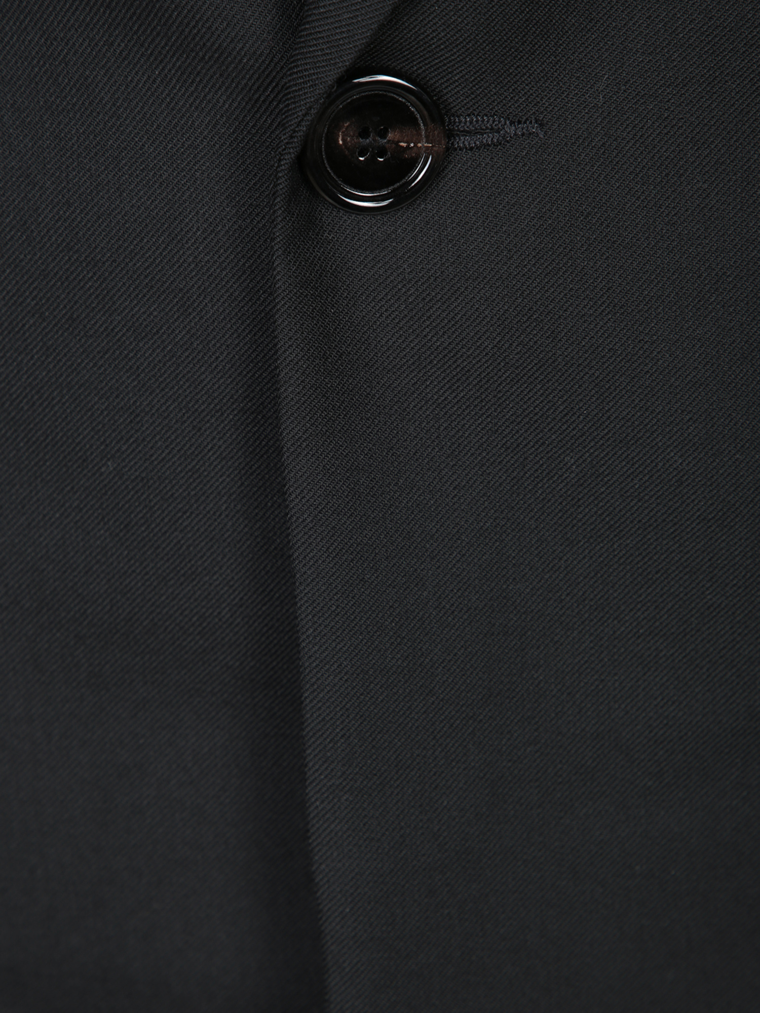 Séfr Tailored Black Blazer With Notch Lapels In Black