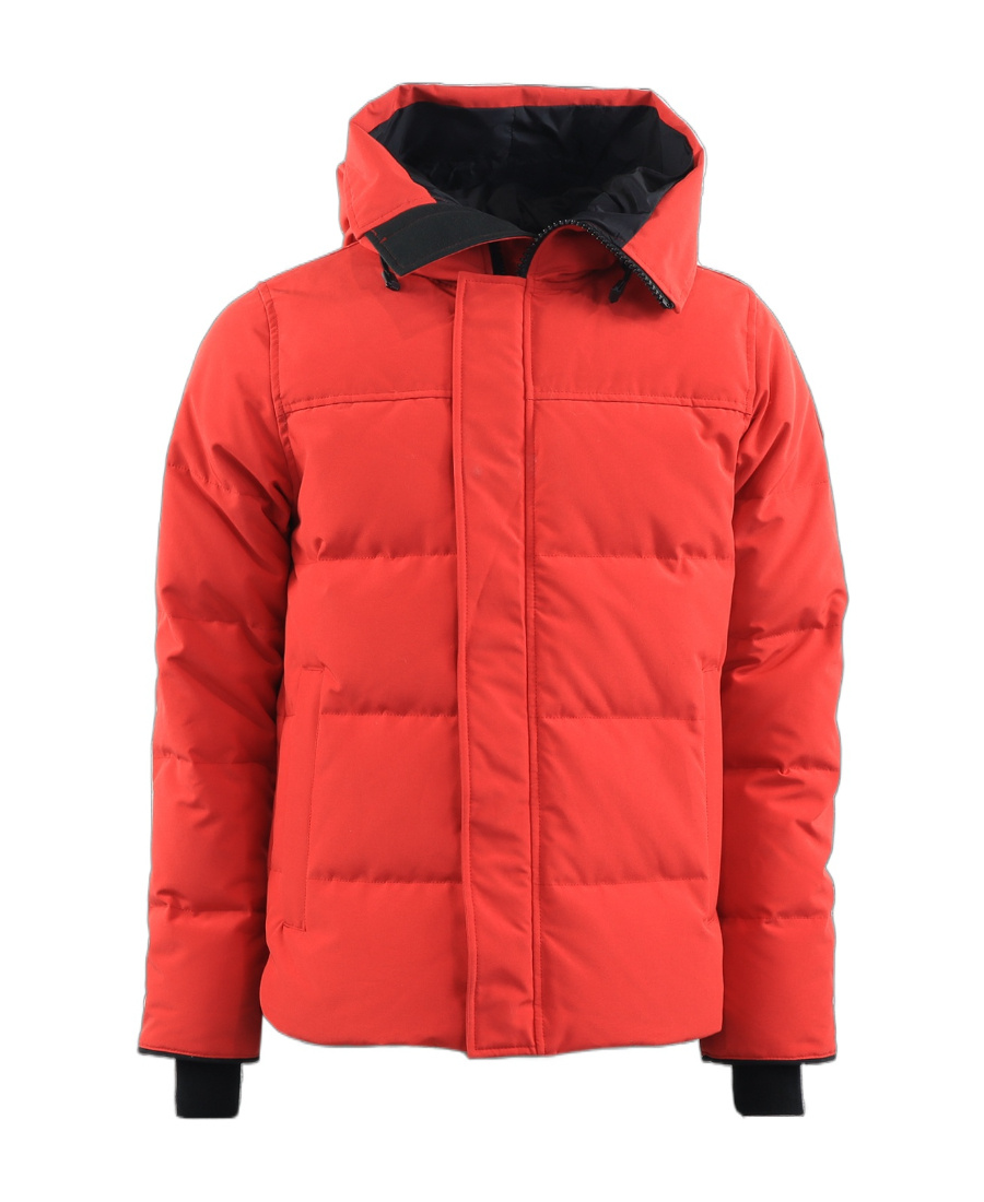 Canada Goose Hooded Parker Down Jacket In Red