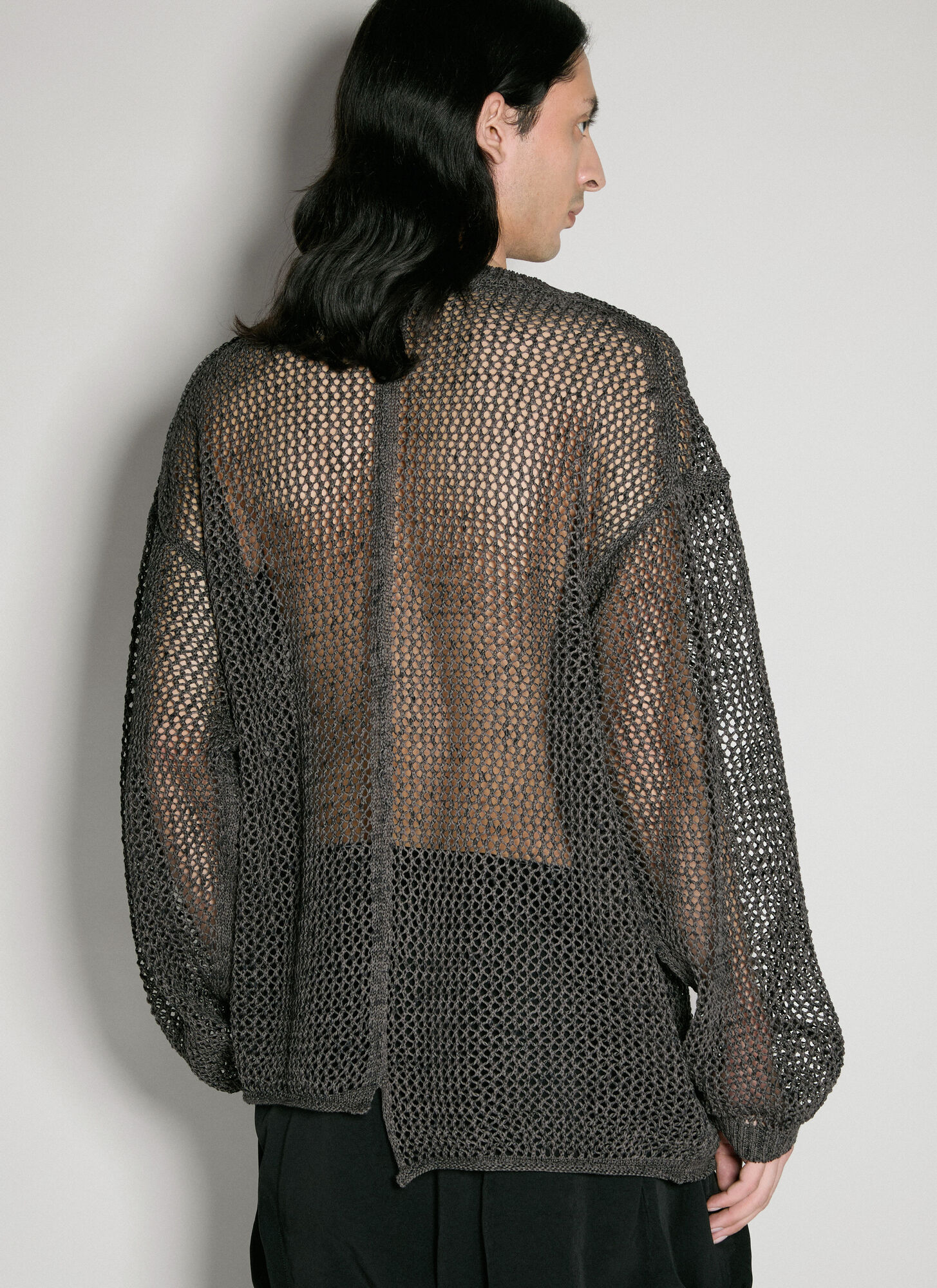 YOHJI YAMAMOTO LONG-SLEEVED SWEATER