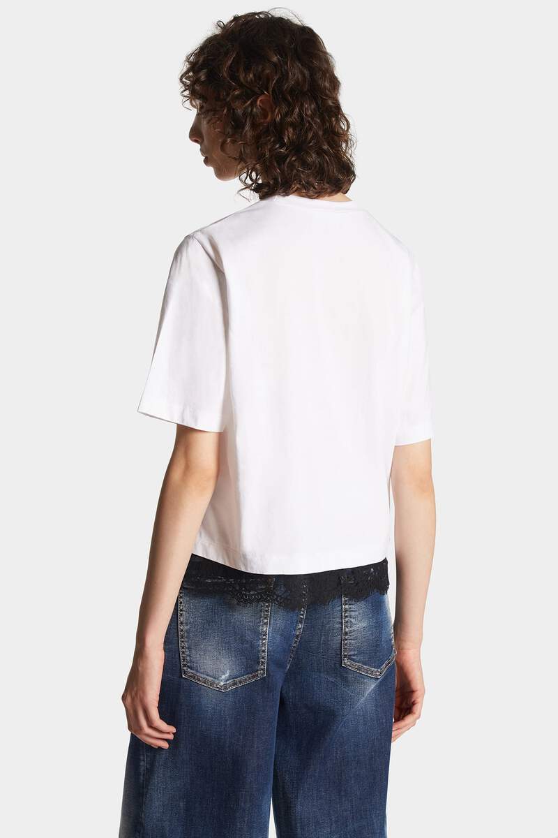 Dsquared2 Short-sleeved T-shirt In White