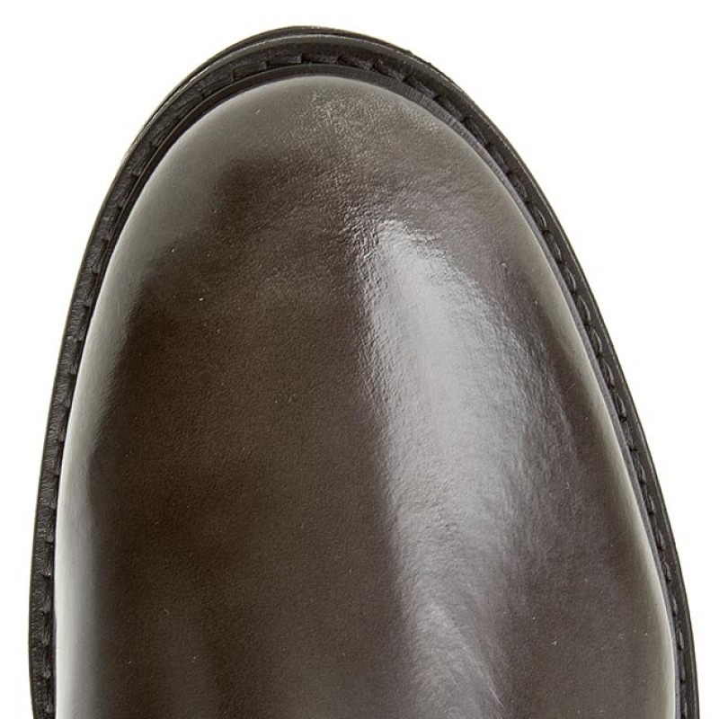 ARMANI JEANS LOGO DETAILS BUSINESS CASUAL SHOES