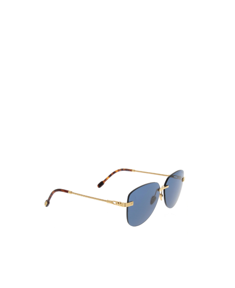 Fred Logo Sunglasses In Blue