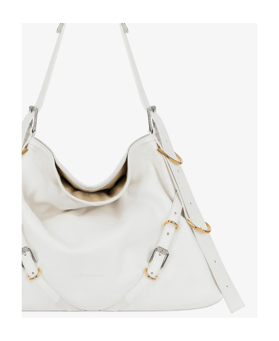 Givenchy Voyou Medium Bag In White