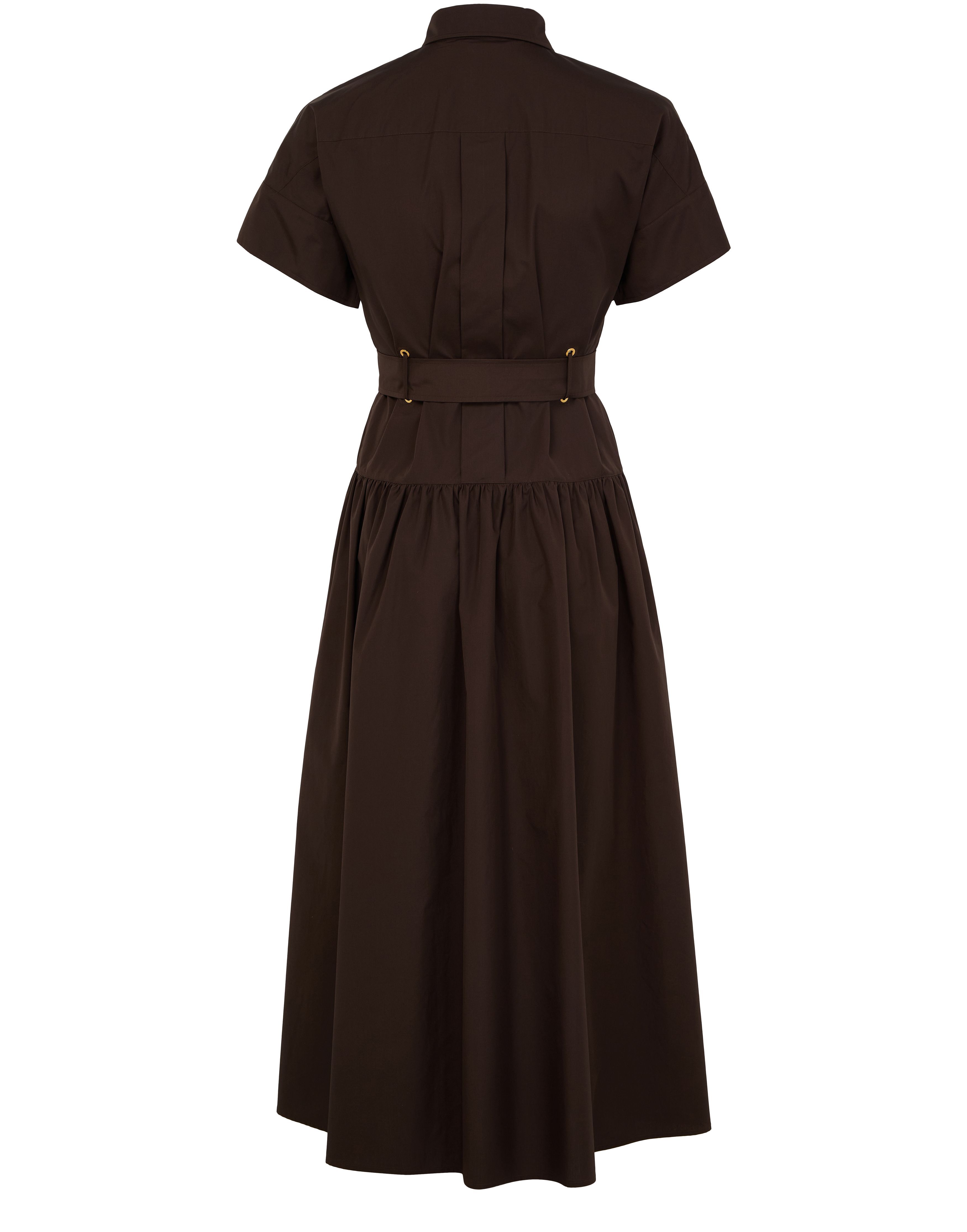 Shop Max Mara Shirt Dress In Black