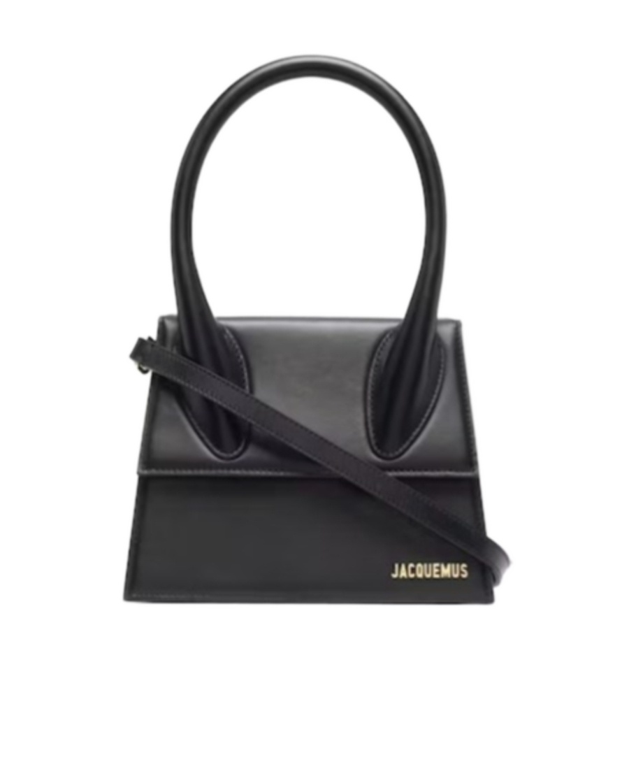 Jacquemus Small Handle And Removable Shoulder Strap In Black