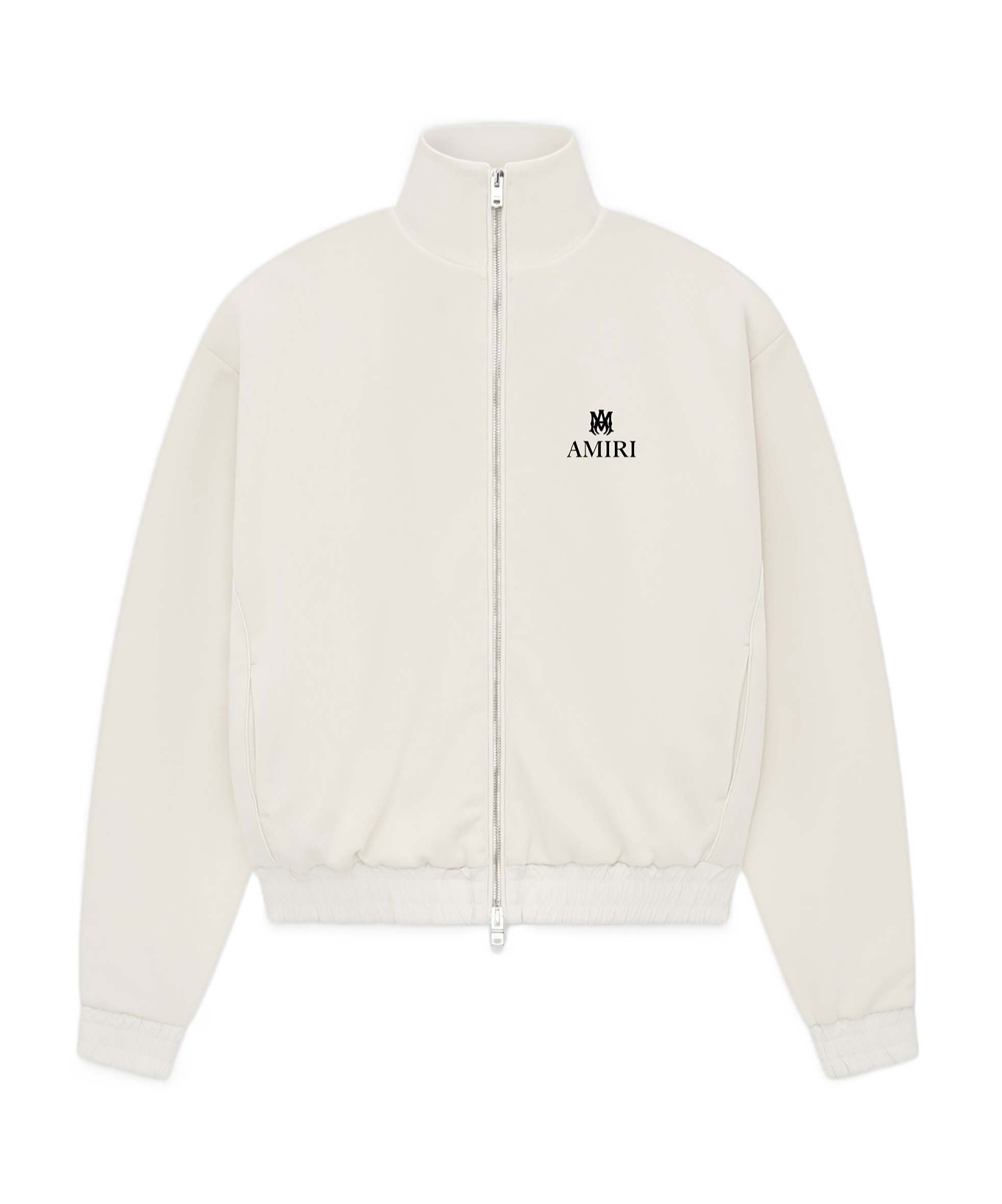 Amiri Cotton-blend Lounge Track Jacket In White