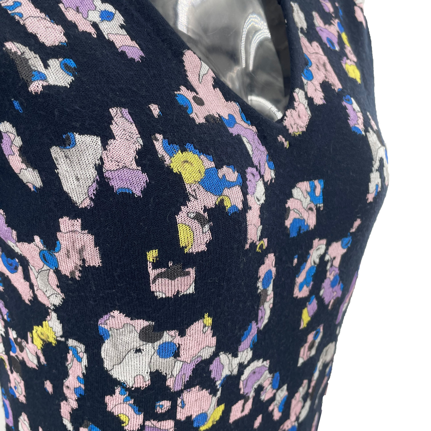 Kenzo Short Sleeve Dress In Black
