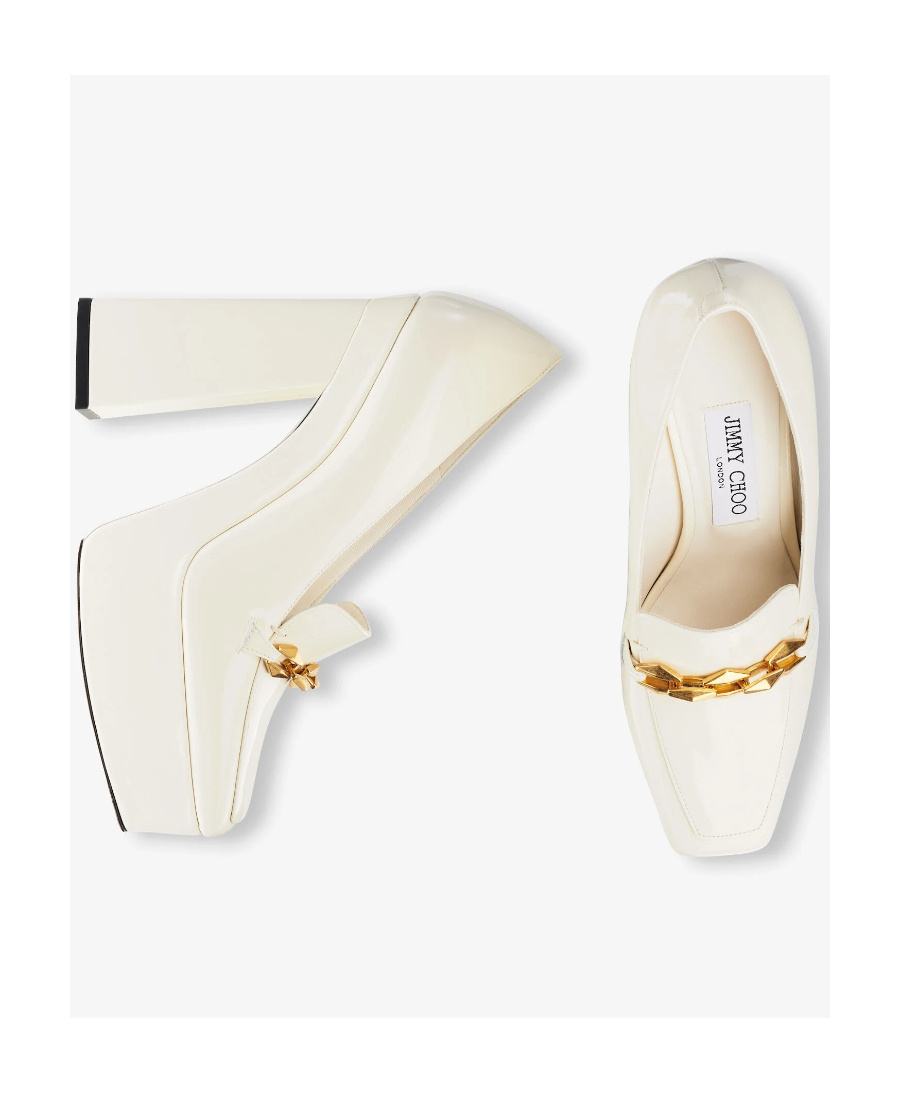 Jimmy Choo Diamond Tilda 140love High Heels In White
