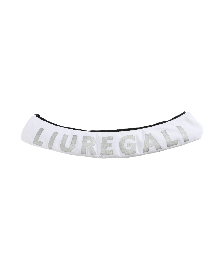 Liuregali 3m Reflective Velcro Can Replace Collar And Hat Down Jacket In White